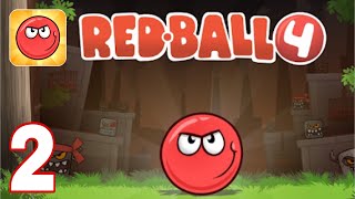 Red Ball 4  Gameplay Walkthrough Part 2  (iOS, Android)