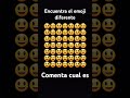 encuentra el emoji diferente