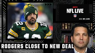 Aaron Rodgers and Packers are close to a new agreement - Adam Schefter | NFL Live