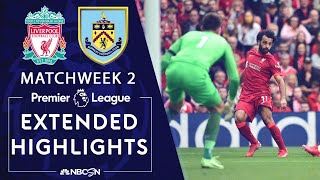 Liverpool v. Burnley | PREMIER LEAGUE HIGHLIGHTS | 8/21/2021 | NBC Sports