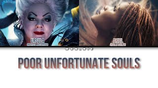 Poor Unfortunate Souls By Melissa McCarthy & Halle Bailey (From The Little Mermaid) (Colour Coded)