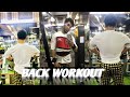 BACK WORKOUT //D FITNESS VLOGS 🔥 ( MOTIVATION WORKOUT )