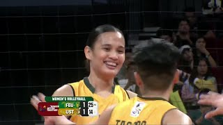 Asis, Bakanke EXPLODE for FEU vs. UST in Set 3 | UAAP Season 87 Women’s Volleyball