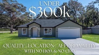 We Toured an Affordable Home with Luxury Elements Under $300k | Ocala, Florida Home Tour