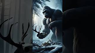 Kong vs Giant Animals vs Monsters (Elephant, Mammoth, Werewolf, Wendigo, Godzilla, Shimu) #shorts