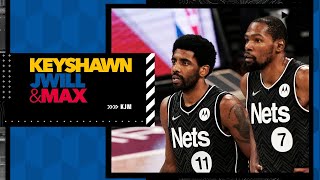 How Kyrie Irving is impacting Kevin Durant's status with the Nets | Keyshawn, JWill & Max