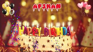 AFSHAN Happy Birthday Song – Happy Birthday to You