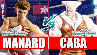 SF6 ✌️ MenaRD (Luke) vs Caba (Guile) ✌️ - Street fighter 6