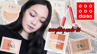 I Tried Korean Makeup from Daiso|Everything Under $4!!!