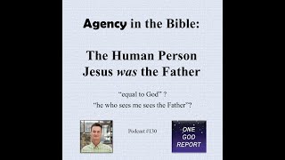 Agency in the Bible: The Human Person Jesus \