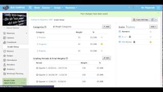 Schoology: Grade Weights