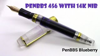 PenBBS 456 with 14K Nib / PenBBS Blueberry / Fountain Pen Review