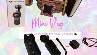 Vlogmas Day 17: Mini Unboxing Video (DJI Osmo Pocket 3)