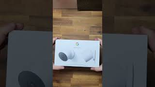 Google Nest Cam Outdoor / Indoor Battery Unboxing #nest #google #technology #tech #unboxing #shorts