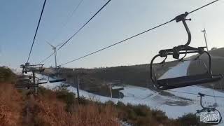 【韓國釜山】伊甸園滑雪場 學滑雪先學滑倒