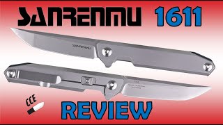 Review of the SanRenMu 1161 (also 1161-TZ with S35VN)-  all metal Frame-Lock sibling to 1162