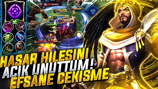 HER DAKİKASI AKSİYON EFSANE ÇEKİŞMELİ MAÇ! | HASAR HİLESİNİ AÇIK UNUTAN KHALEED! | Mobile Legends