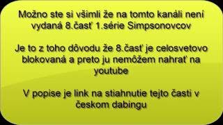 Simpsonovci S01E08 Prečo nie sú