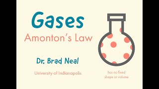 Gases: Relating Pressure, Temperature, Volume and Moles, Pt. 1