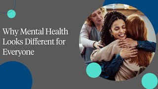 Why Mental Health Looks Different for Everyone | It's Human To... | Sharecare