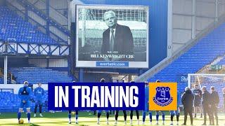 BLUES TRAIN AT GOODISON | Tributes to late Chairman before intense session