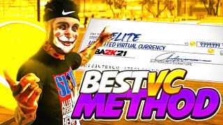 HOW TO GET VC FAST In NBA 2K21! BEST VC METHOD On NBA 2K21
