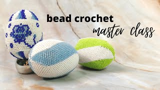 Bead crochet Easter egg Master class