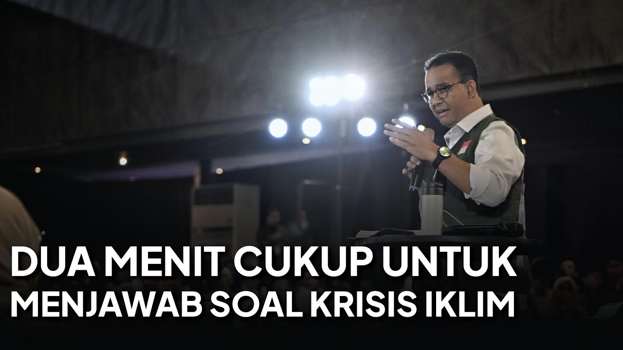 Dua Menit Cukup Untuk Menjawab Soal Krisis Iklim Youtube
