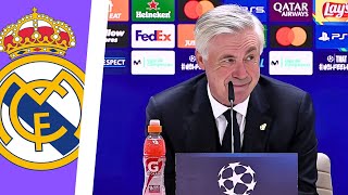 La reacción de ANCELOTTI tras golear el Real Madrid al Manchester City | Champions League