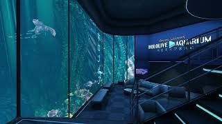 Amelia Watson Hololive Aquarium - end room BGM (1 hour)