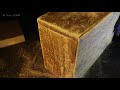 asmr 🌳 sanding old dry wood no talking