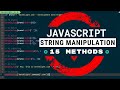 JavaScript Tutorial For Beginners: 15 String Manipulation Methods