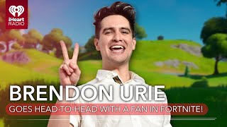 Brendon Urie Goes Head To Head In Fortnite With A Fan!