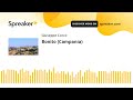 bonito campania creato con spreaker