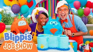 NEW✨ Use Your Imagination! 🎂 | Blippi's Job Show | Educational Songs For Kids