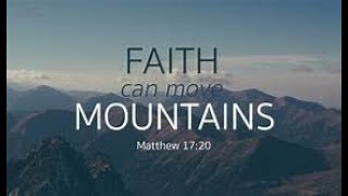 If YOU have FAITH as a GRAIN of MUSTARD SEED   -Matthew 17:20