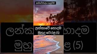 ලන්කාවේ හොදම මුහුදු වෙරළ #viralvideo 😍😍