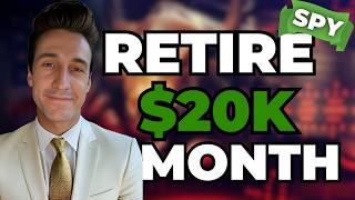 How To Retire Early \u0026 Make $20k Per Month With LEAPS On SPY (Full Guide)