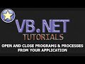 VB.NET Beginner Tutorial - Start and Kill Programs and Processes (Visual Basic .NET)