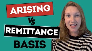 Arising Basis vs Remittance Basis - Tips for ACCA ATX students