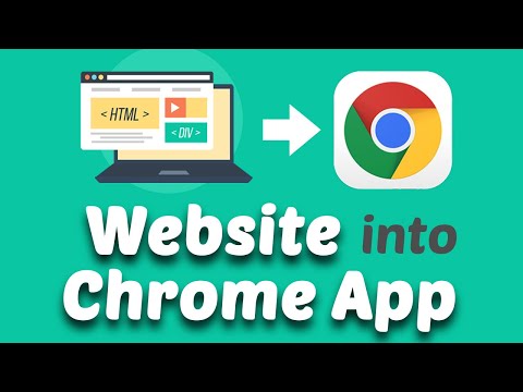 Convert Any Website to Chrome App