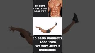 Ten Day Challenge - Workout Lose Weight 10kg #shorts #youtubeshorts #exercisemotivation