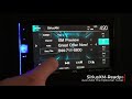 jvc kw v25bt dvd multimedia receiver product demo video