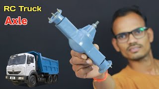 How To Make Rc Truck Rear Axle From Pvc Pipe || RC ट्रक के लिये Axle कैसे बनाये