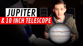 I Captured Jupiter Through a 10 Inch Telescope | Jupiter at Opposition 2022