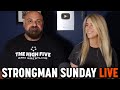 Strongman Sunday LIVE with Loz and Liz