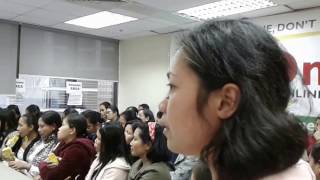 PAOS - Post Arrival Orientation Seminar at the Philippine Consulate General Office
