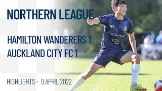 NORTHERN LEAGUE | Hamilton Wanderers 1-1 Auckland City FC