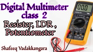 Digital multi meter resistor checking | റെസിറ്റർ എങ്ങനെ ചെക്ക് ചെയ്യാം