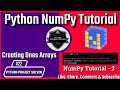 #22 NumPy Tutorial 2: Creating Ones Arrays in Python | Python Project Solver